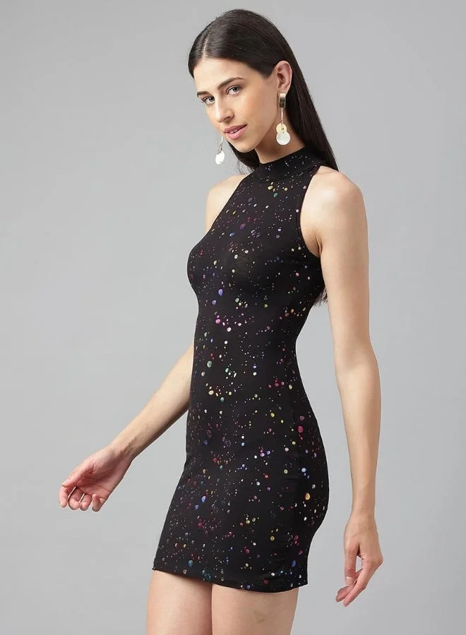 Ohsofly  Women’s Chic Mini Dress Designed with a Sleek Fit and Sophisticated Appeal, Featuring a High-Quality Finish and Modern Style, Perfect for Casual Wear, Social Events, and Effortless Fashion Styling for Women | Best Price UAE